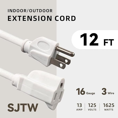 12ft Outdoor Extension Cord - Image 2