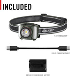Coast FL97R Voice-Controlled 1200 Lumen Rechargeable LED Headlamp - Image 11