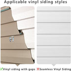 Hibezos 12 Pack Vinyl Siding Clip Hooks - Image 2