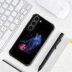 for Samsung Galaxy S23 Plus Case, Galaxy Fox Wolf Pattern Graphic Design Girl - Image 7