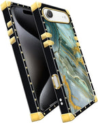 for iPhone 17 Air Case Luxury Golden Decoration - Image 3
