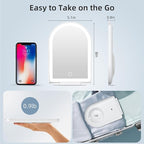 FUNTOUCH Rechargeable Travel Makeup Mirror - Image 6