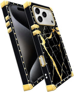 for iPhone 17 Pro Case Luxury Golden Decoration - Image 3