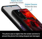 for Samsung Galaxy S20 Case, Death by The Red Moon Pattern Graphic Design Girl - Image 2