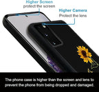 for Samsung Galaxy S20 Case, Pig Sunflower Yellow Sunshine Pattern Graphic - Image 3