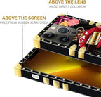 Compatible with iPhone 13 Pro Max Case, Queen Lip Crown Leopard Print Luxury - Image 6
