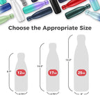 Volhoply 17oz Insulated Water Bottles MultiPack, BPA Free Water Bottle - Image 2