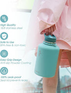 Coolflask Insulated Water Bottle 64 oz - Image 5