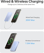 ULiXWH 10, 000mAh for MagSafe Power Bank Ultra Slim, Magnetic Wireless Charger - Image 4