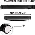 JJRING Black Poster Tube, Poster Carrying Case - Image 2
