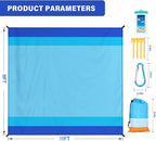 Famstar Beach Blanket Oversized Extra Large 10'X 9', Waterproof Sandproof Beach - Image 7