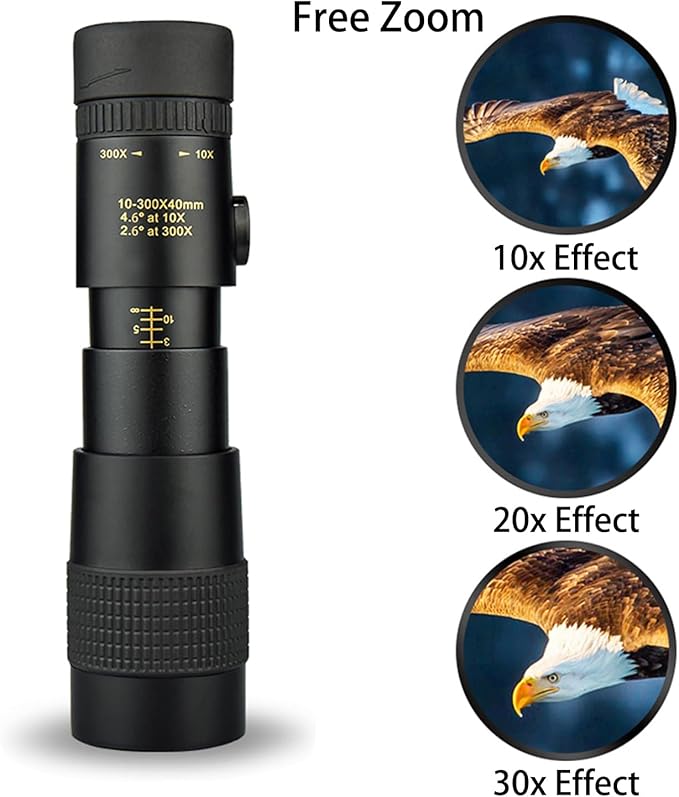 Monocular Telescope 10×300-40, KOMIRE Compatible - Image 3