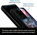 for Samsung Galaxy S20 Ultra Case, Star Two Wolfs Howling Pattern Graphic - Image 5