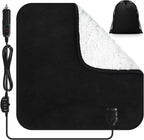 Tuanse 16 x 16 Inches Car Electric Blanket 12 Volt Heated Car Blanket by Tuanse