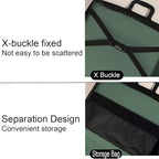 Acocony 11x17 Portfolio with Zipper Closure PP Material Oxford Cloth Edge - Image 3