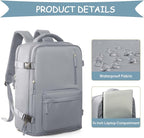 WONHOX Large Travel Backpack Carry on Flight Approved Laptop Work Business - Image 5