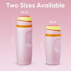 Fijinhom 16 oz Insulated Water Bottle, Stainless Steel Sports Water Bottle - Image 5