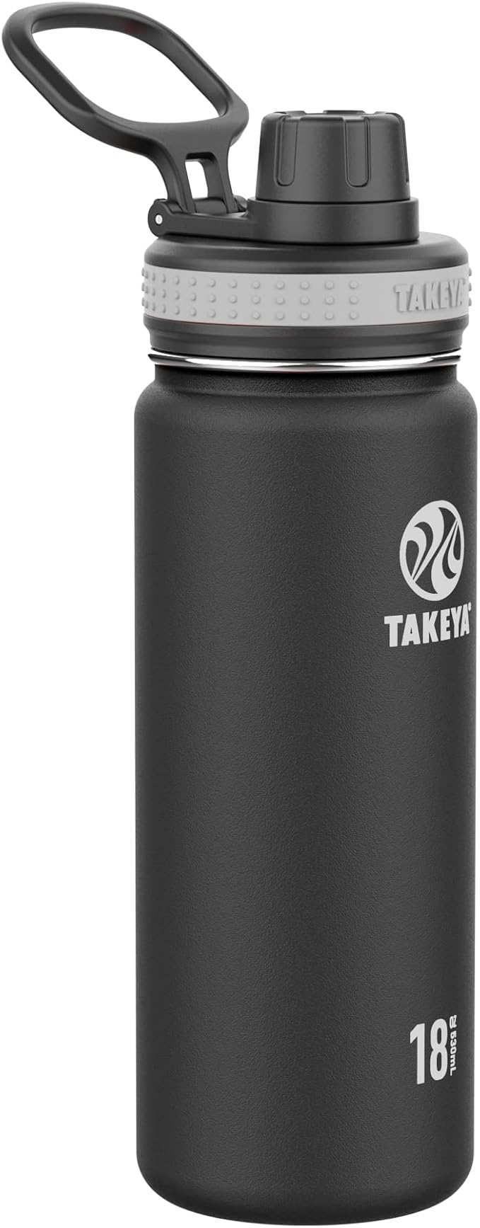 Takeya Originals Vacuum Insulated Stainless Steel Water Bottle, 18 Ounce by Takeya