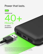 Belkin Portable Charger - 15W 3 Port Power Bank Battery Pack - Fast Charging - Image 6