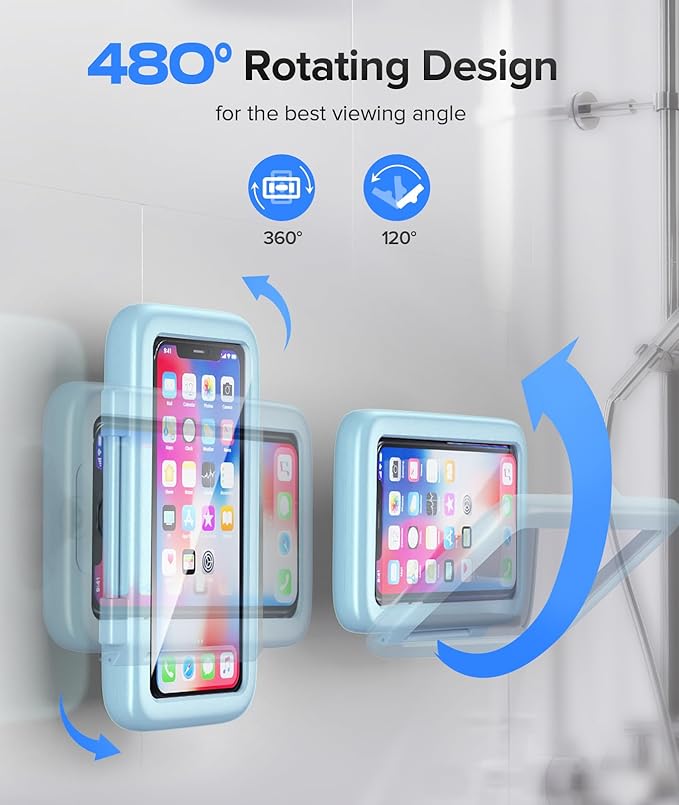 LC-dolida Shower Phone Holder Waterproof Gift - Image 3