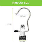 Laundry Hooks Hanging Clips Clothes Pins Closet Hanger Organizer Clamps Socks - Image 2