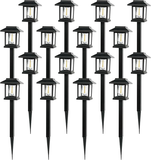 16-Pack Solar Lights Outdoor, Solar Powered Garden Lights, Outdoor Waterproof - Image 2