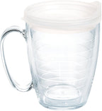 Tervis Clear & Colorful Lidded Made in USA Double Walled Insulated Tumbler by TervisTumblerCompany