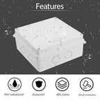 LeMotech Junction Box, Electrical Box IP65 Water Resistant Dustproof ABS - Image 6