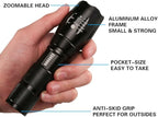 COSOOS LED Flashlight with Holster, Bright Tactical Flashlight High Lumen - Image 4