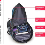 Bseash 50L Hiking Backpack, Water Resistant Lightweight Outdoor Sport Daypack - Image 8