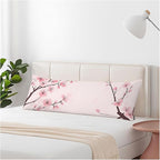 Couch Pillows Decorative Body Pillow Cover Cherry Blossom, Japanese Cherry Pink by Unknown