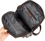 Leather Sling Bag Backpack Daypack Handbag - Image 7