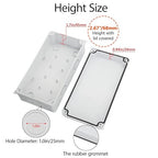 LeMotech Junction Box, Electrical Box IP65 Water Resistant Dustproof ABS - Image 6