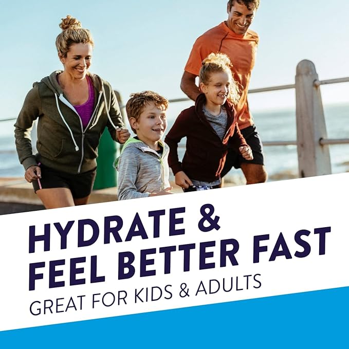 Pedialyte Fast Hydration Electrolyte Powder Packets, Fruit Punch, Hydration - Image 3
