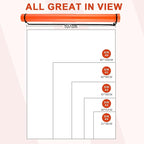 DEWEL Poster Tube, Waterproof Poster Holder Plastic Expandable - Image 4
