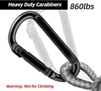EZYA Heavy Duty Carabiner Clips, 860lbs - Image 4