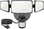 Olafus 50W Motion Sensor Outdoor Light Plug in, Motion Flood Light Dusk to Dawn by Olafus