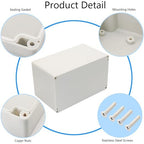 Project Box IP65 Waterproof Junction Box ABS Plastic Electrical Boxes DIY - Image 5