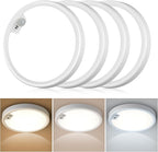4PACK Flush Mount Ceiling Light Fixture Wired, Motion Sensor Ceiling Light by KEPLUG