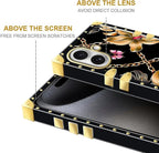 for iPhone 17 Case Luxury Golden Decoration - Image 7