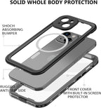 for iPhone 15 Plus Case Waterproof, Full-Body Hard Case Built-in - Image 2