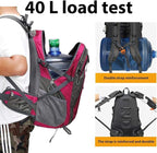 FENGDONG 40L Waterproof Lightweight Hiking, Travel Backpack - Image 5