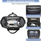 Focdod Women Laptop Backpack Work Bag - Image 2