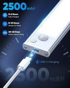 12'' Under Cabinet Lights, LED Rechargeable Battery Operated Motion Sensor - Image 6