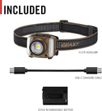 Coast FL97R Voice-Controlled 1200 Lumen Rechargeable LED Headlamp - Image 11