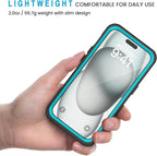 Lanhiem for iPhone 15 Plus Case, IP68 Waterproof Dustproof Shockproof Cases - Image 4