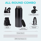 40 oz Water Bottles Insulated - Image 2