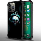 for iPhone 13 Pro Case, Skeleton Winding Snake Pattern Graphic Design Girl Boy - Image 6