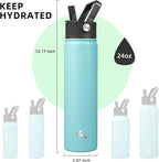 Konokyo Insulated Water Bottle 24oz Stainless Steel Sport Bottles - Image 5
