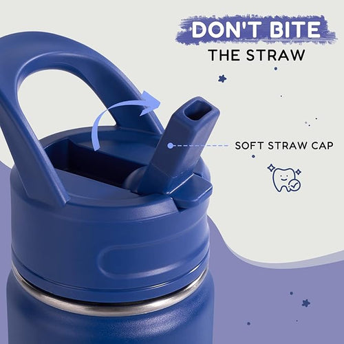 12oz Kids Water Bottle for School, Toddler Bottles - Image 2